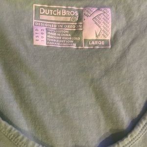 Dutch Bros light green tank
